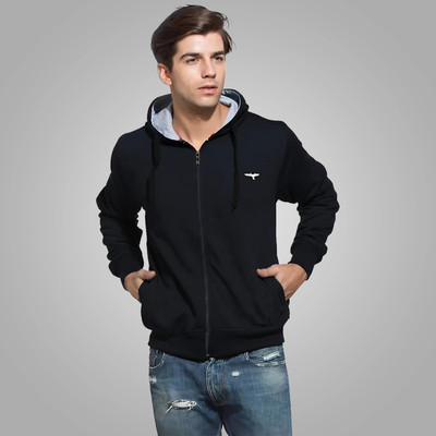 HouseOfCommon Full Sleeve Solid Men Jacket