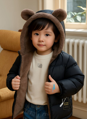 FUTSE PENO Full Sleeve Solid Boys & Girls Jacket