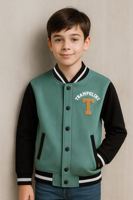 Trampoline Full Sleeve Colorblock Boys Jacket