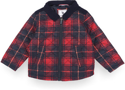 U.S. POLO ASSN. Full Sleeve Checkered Boys Jacket
