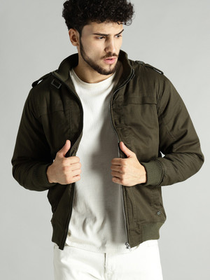 Roadster Full Sleeve Solid Men Jacket