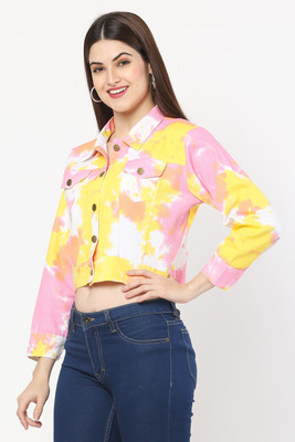 Shyammc 3/4th Sleeve Printed Women Jacket