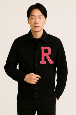 Damler Full Sleeve Solid, Embroidered Men Jacket