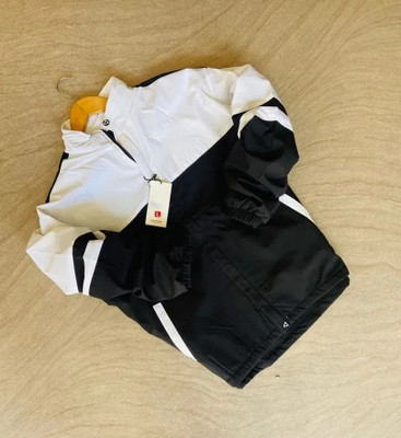 VERTICALS Full Sleeve Printed, Colorblock Men Jacket