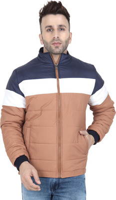 Xohy Full Sleeve Colorblock Men Jacket