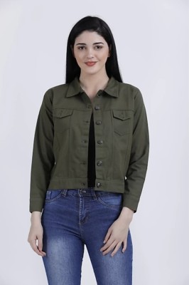 MyraCollections 3/4th Sleeve Solid Women Denim Jacket