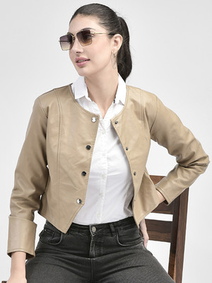 CRIMSOUNE CLUB 3/4th Sleeve Solid Women Jacket
