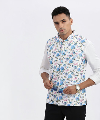 SHOWOFFFF Sleeveless Printed Men Jacket