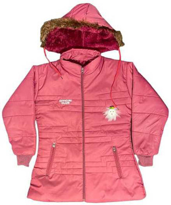 official club Full Sleeve Solid Girls Jacket