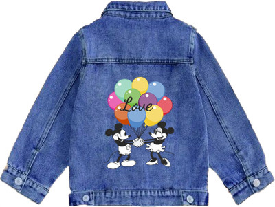 raibacolthing Full Sleeve Solid Girls Denim Jacket