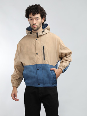 CHKOKKO Full Sleeve Colorblock Men Jacket