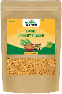 Ved Farm ,Organic Jaggery (Gur) Powder I Unadulterated I Rich in Antioxidants Powder Jaggery(500 g)