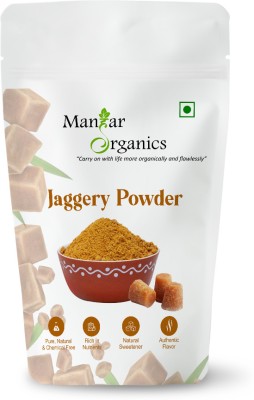 ManHar Organics Natural Jaggery Powder 100gm | Gud Powder | Unadulterated Powder Jaggery(100 g)