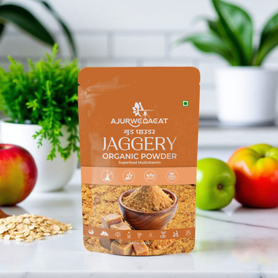 AJURWEDAEAT NATURAL JEGGERY POWDER | ORGANIC GUD POWDER | ORIGINAL AND FRESH S -138 Powder Jaggery(950 g)