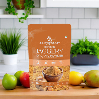 AJURWEDAEAT NATURAL JEGGERY POWDER | ORGANIC GUD POWDER | ORIGINAL AND FRESH S -139 Powder Jaggery(950 g)