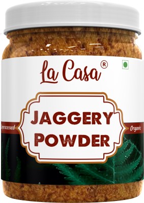 La Casa Organic & Unprocessed Jaggery Powder | Healthier & Natural Sweetener | Powder Jaggery(250 g)