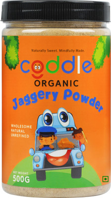 Coddle Organic India Jaggery Powder – 500g | Certified Organic | No Chemical Treatment Powder Jaggery(500 g)