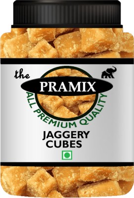 Pramix rganic Jaggery Cubes, Gud Jaggery cubes 500gm, [Pure, Natural, No Preservatives Added] Block Jaggery(500 g)