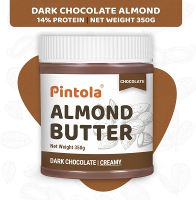 Pintola Dark Chocolate Almond Butter (Creamy) 350 g