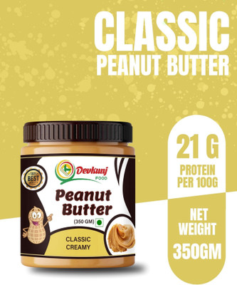 DEVKUNJ FOOD CLASSIC CREAMY PEANUT BUTTER(350 g)