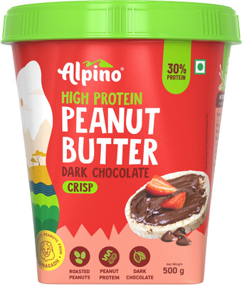 ALPINO High Protein Dark Chocolate Peanut Butter Crisp(500 g)