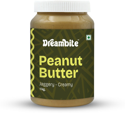 DREAM BITE Jaggery Peanut Butter - Creamy(1 kg)