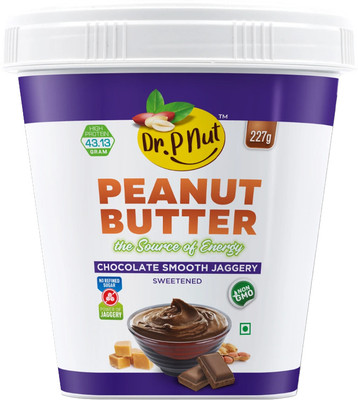 Dr. P Nut Peanut Butter Chocolate Smooth Jaggery(227 g)