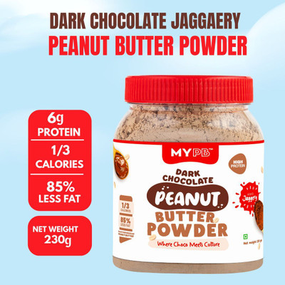 MYPB Chocolate Peanut Butter Powder (36 g Protein) (Crunchy) (230 g)(230 g)