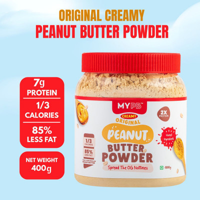 MYPB Original Peanut Butter Powder (44 g Protein) (Creamy) (400 g)(400 g)