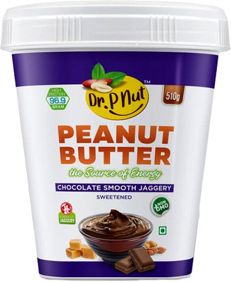 Dr. P Nut Peanut Butter Chocolate Smooth Jaggery(510 g)