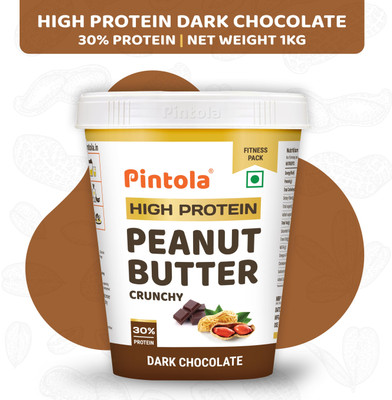 Pintola HIGH Protein Peanut Butter (Dark Chocolate) (Crunchy) 1 kg
