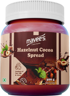 mavee's Hazelnut Cocoa Spread Paste - Premium Toppings, Baking Spread Solutions(300 g)