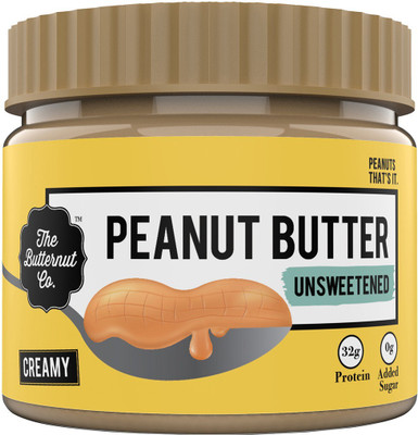 The Butternut Co. Unsweetened Peanut Butter Creamy(340 g)