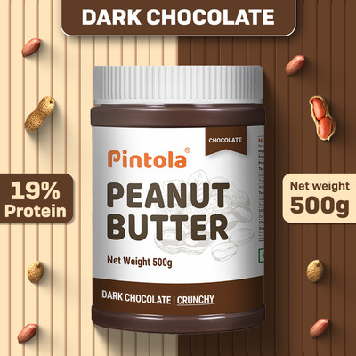 Pintola Dark Chocolate Peanut Butter (Crunchy) 500 g