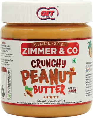 Get Premium Peanut Butter (Crunchy)| Zimmer & Co 340 g