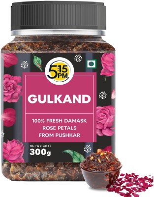 5:15PM Gulkand 300gm | Premium Rose Petal Jam | Sun cooked Damask Rose Gulkand(300 g)