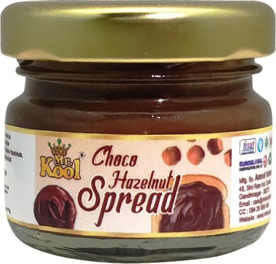 Mr.Kool Choco Hazelnut Spread 25g Glass Bottle | Travel Friendly | MIni Spread | Best For Gift Hampers | 100 g(Pack of 4)