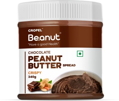 Beanut Beanut Choclate_Crispy Peanut Butter Protein, Non GMO - (340g - Pack of 1) 340 g