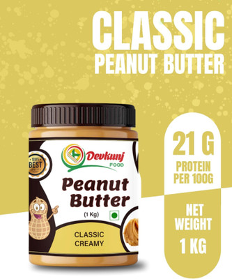 DEVKUNJ FOOD CLASSIC CREAMY PEANUT BUTTER(1000 g)