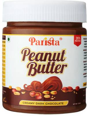 Parista Chocolate Peanut Butter Creamy|High Protein|High Fiber|No Cholestrol 200 g