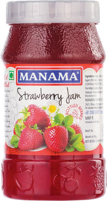 MANAMA Strawberry Fruit Jam,(500 g)