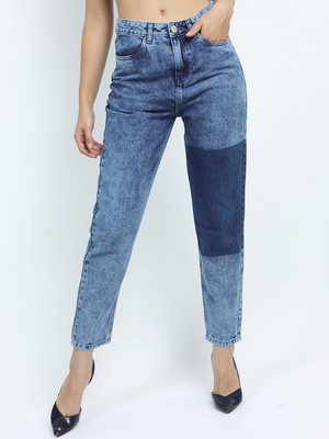 Tokyo Talkies Boyfriend Women Blue Jeans