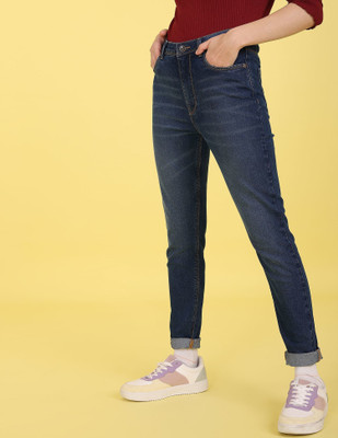 FLYING MACHINE Super Skinny Women Blue Jeans