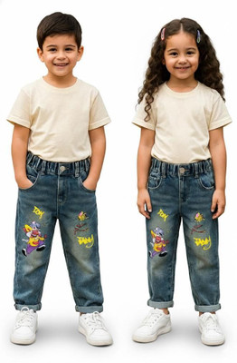 Cozy Bee Regular Boys & Girls Blue Jeans