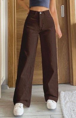 NUCOUTHS the style you love Regular Women Brown Jeans