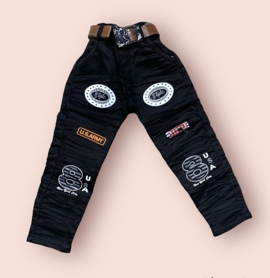 ICONIC ME Regular Baby Boys Black Jeans