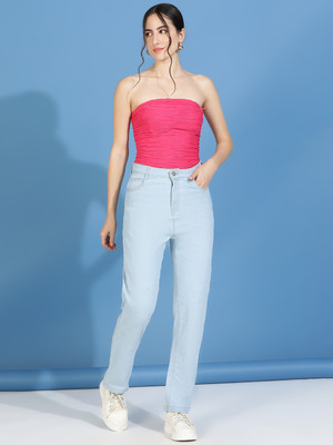 KOTTY Straight Fit Women Blue Jeans