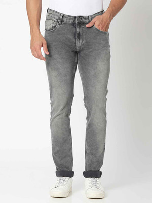 Spykar Regular Men Grey Jeans