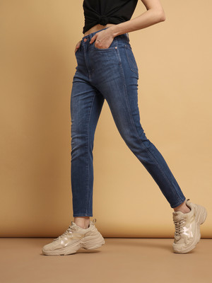 Wrangler Skinny Women Dark Blue Jeans