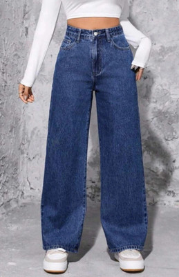 M MODDY Straight Fit Women Dark Blue Jeans